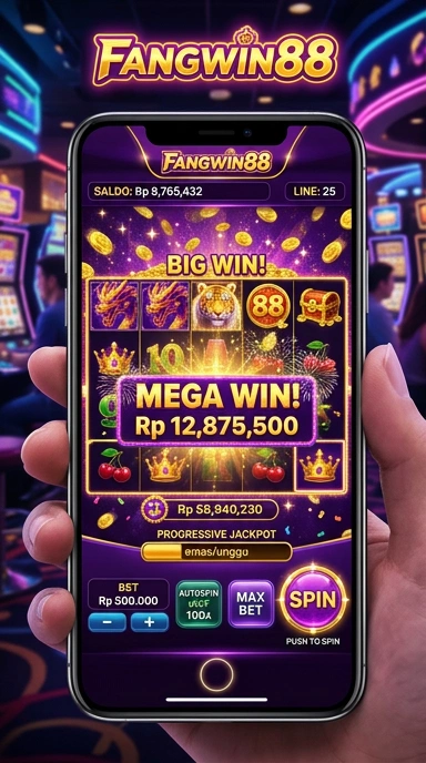Layar utama fangwin88 — antarmuka bersih setelah instalasi